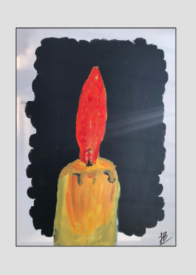 "Enigmatic Flame"